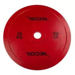 Kalibroidut teräslevypainot 1,25 - 25 kg, 50 mm - Recoil